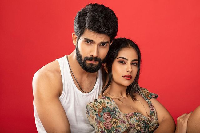 Sai Ronak N Avika Gor During Promotions Of Popcorn